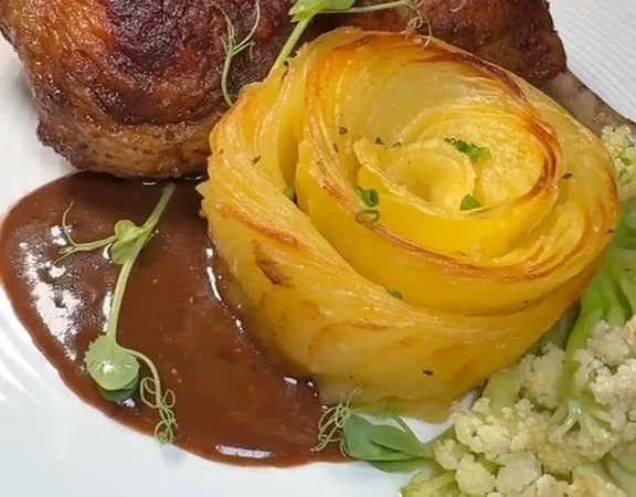 frenched chicken leg recipe